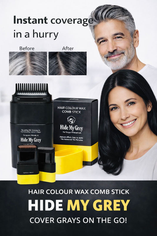 Hide My Grey - Hair Colour Wax Comb Stick